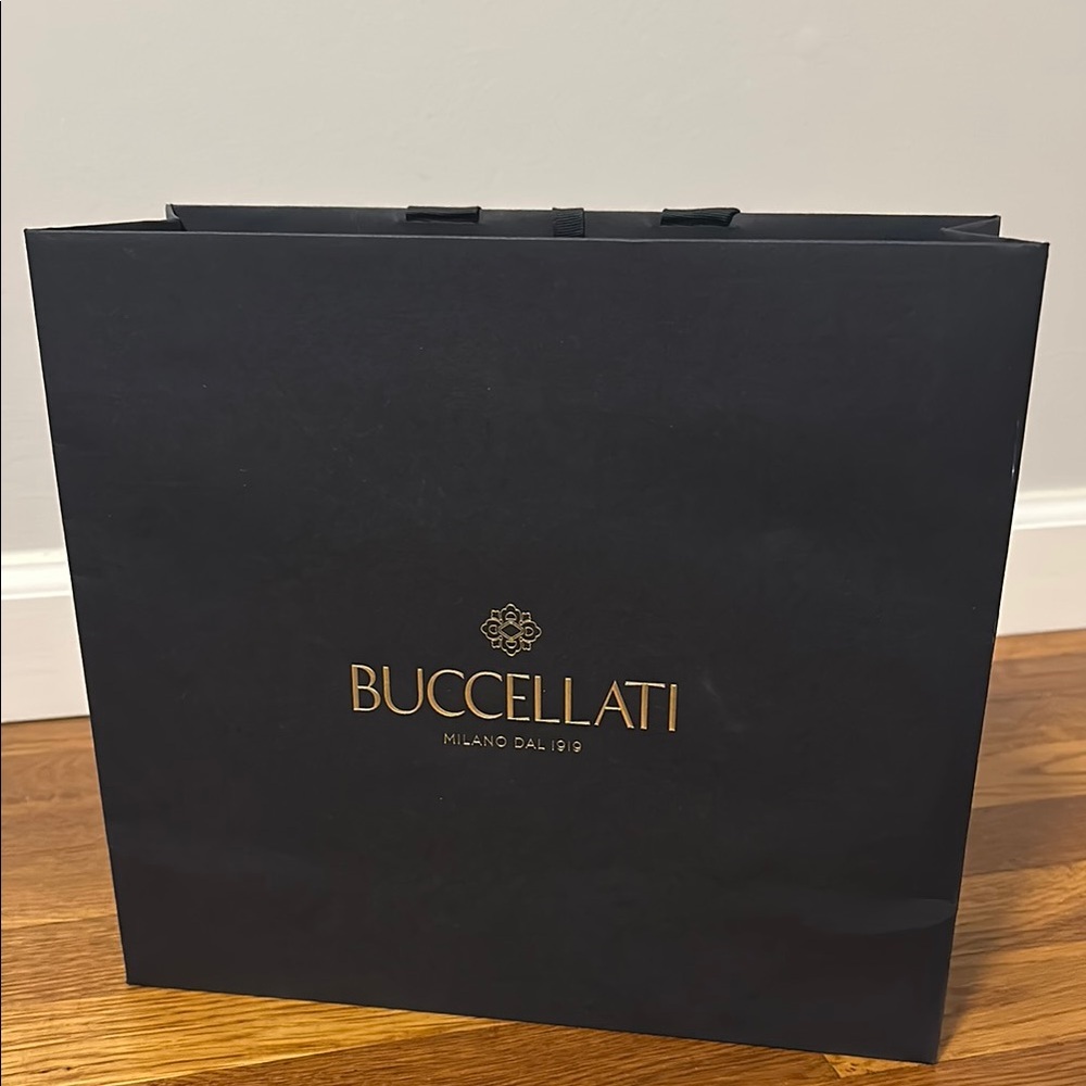 Buccellati Black Shopping Bag